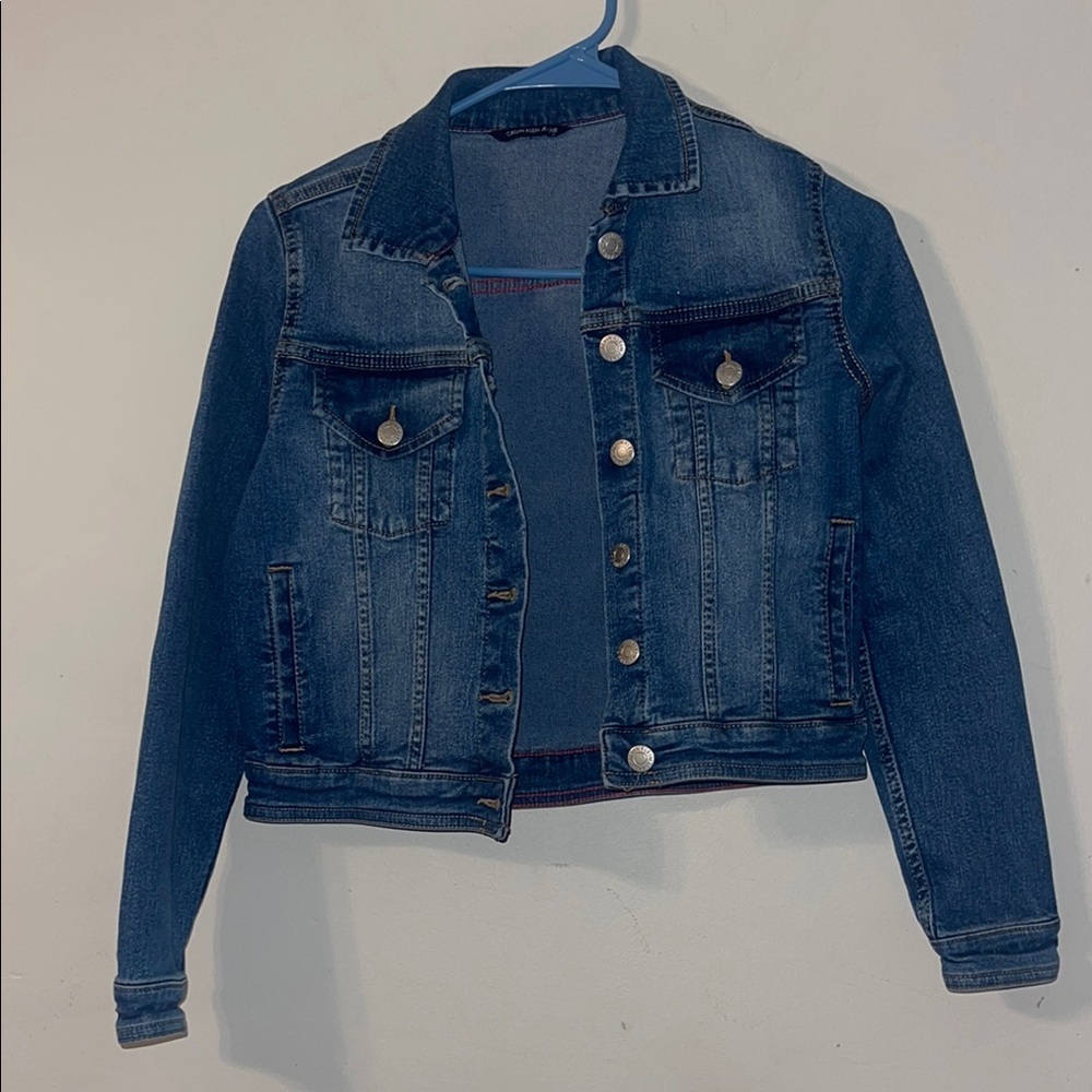 🏷️ Calvin Klein Jeans Denim Jacket Girls Large